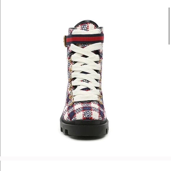 GUCCI TRIP ANKLE BOOTS - Picture 13 of 15